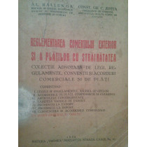 Reglementarea comertului exterior si a platilor cu strainatatea