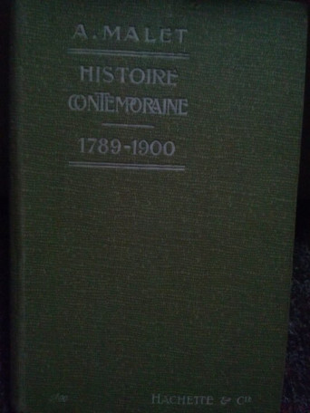 Histoire contemporaine 17891900