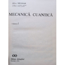Mecanica cuantica, vol. 1