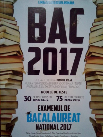 Adrian Nicolae Romonti - BAC 2017 - Limba si literatura romana - 2017 - Brosata