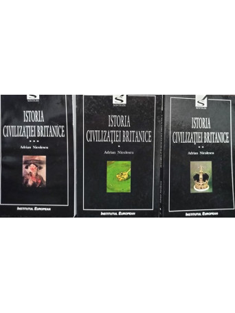 Istoria civilizatiei Britanice, 3 vol.