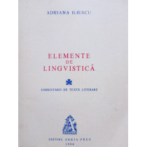 Elemente de lingvistica