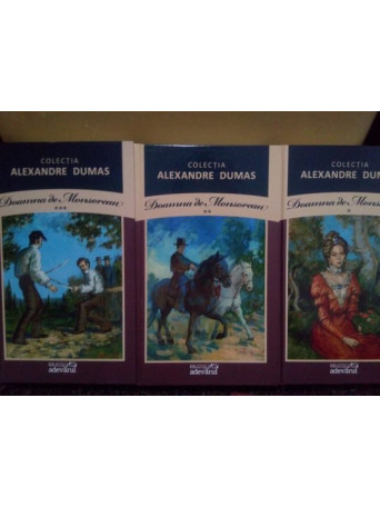 Alexandre Dumas - Doamna de Monsoreau, 3 vol. - 2011 - Cartonata