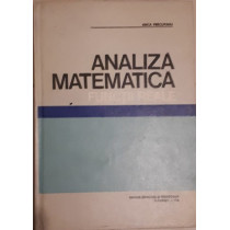 Analiza matematica. Functii reale