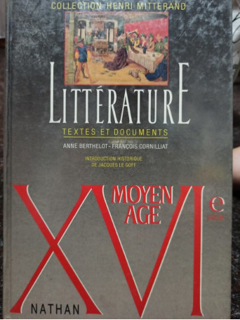 Litterature textes et documents, XVI siecle