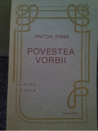 Povestea vorbii