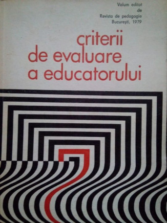 Criterii de evaluare a educatorului