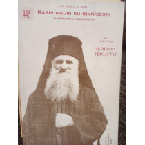 Raspunsuri Duhovnicesti ale parintelui Ilarion Argatu la intrebarile credinciosilor