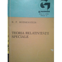 Teoria relativitatii speciale