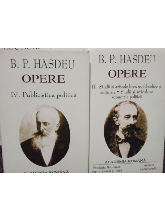 Opere, 2 vol. (III si IV)