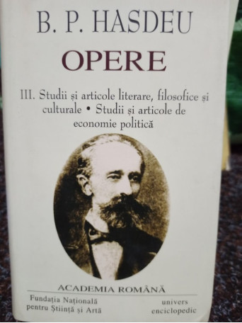 Opere, vol. III