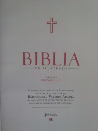 Biblia cu ilustratii, volumul I