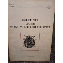 Buletinul comisiei Monumentelor istorice, anul II, nr. 1