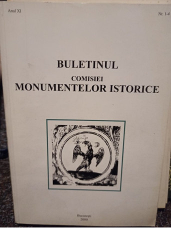 Buletinul comisiei Monumentelor istorice, anul XI, nr. 1