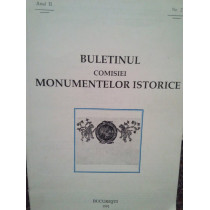 Buletinul comisiei monumentelor istorice, nr. 2, anul II