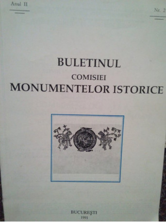 Buletinul comisiei monumentelor istorice, nr. 2, anul II