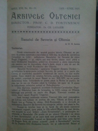Arhivele Olteniei