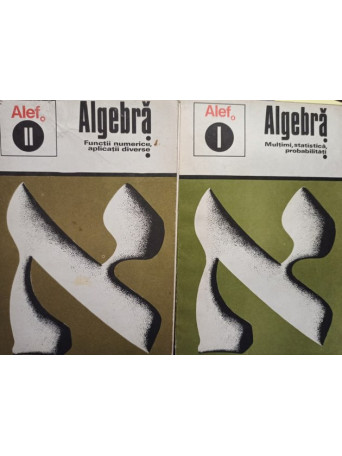 Algebra, 2 vol. (Alef)