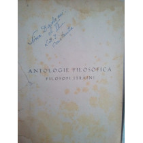 Antologie filosofica. Filosofi straini