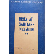 Instalatii sanitare in cladiri