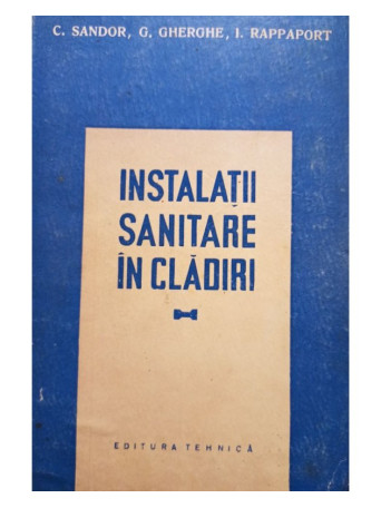 Instalatii sanitare in cladiri