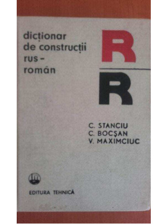 Dictionar de constructii rus-roman