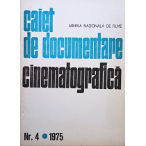 Caiet de documentare cinematografica, nr. 4, 1975