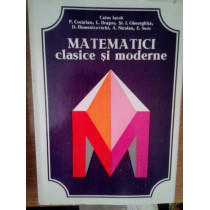 Matematici clasice si moderne, vol. 3