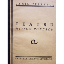 Teatru - Mitica Popescu (semnata)
