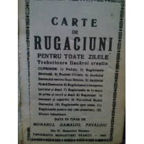 Carte de rugaciuni pentru toate zilele
