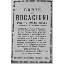 Carte de rugaciuni pentru toate zilele (scris mare)