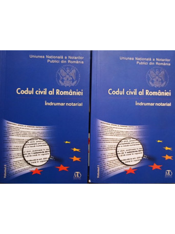 Codul civil al Romaniei, 2 vol.