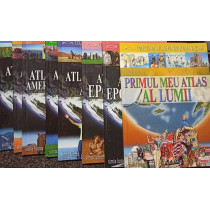 Colectia de atlase pentru scoala si acasa, 8 vol.