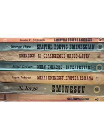 Colectia Eminesciana, 7 volume