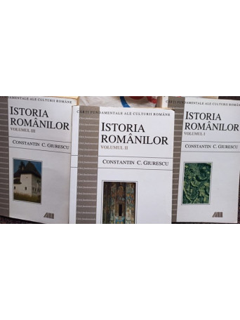 Istoria romanilor, 3 vol.