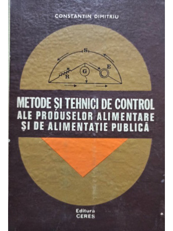 Constantin Dimitriu - Metode si tehnici de control ale produselor alimentare si de alimentatie publica - 1980 - cartonata