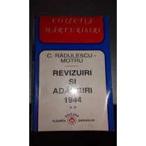 Revizuiri si adaugiri 1944