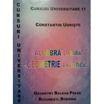 Algebra liniara. Geometrie analitica