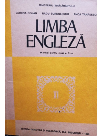 Limba engleza - Manual pentru clasa a XIa