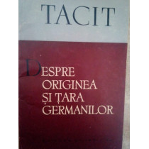 Despre originea si tara germanilor