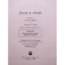 Socuri si vibratii, vol. III
