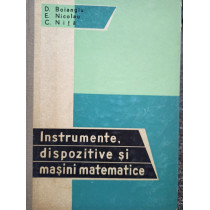 Instrumente, dispozitive si masini matematice