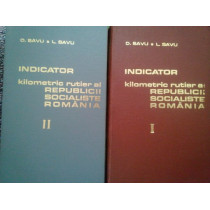 Indicator kilometric rutier al Republicii Socialiste Romania, 2 vol.