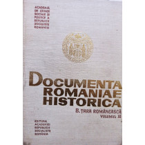 Documenta Romaniae historica, vol. XI