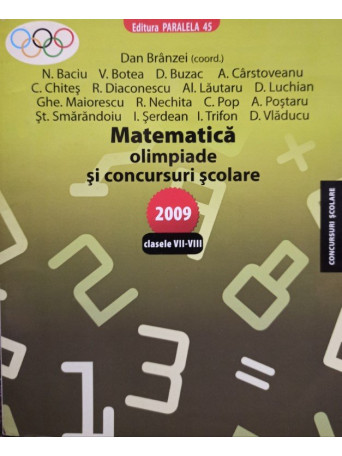 Matematica - Olimpiade si concursuri scolare clasele VII - VIII