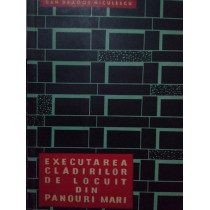 Executarea cladirilor de locuit din panouri mari