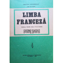 Limba franceza - Manual pentru anul IV de studiu