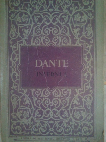 Dante Alighieri - Divina comedie. Infernul - 1954 - Cartonata
