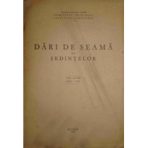 Dari de seama ale sedintelor, vol XLVIII (1960