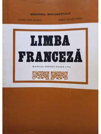 Limba franceza - Manul pentru clasa a Va